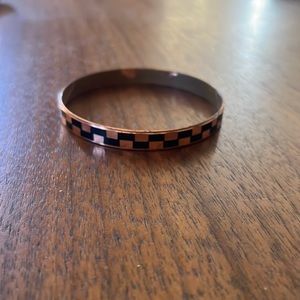 Womens vintage checkered bracelet